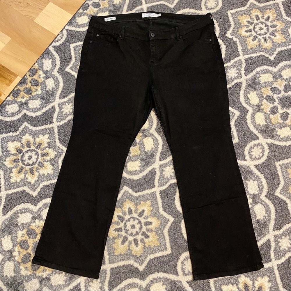TORRID Slim Boot Black Denim Jeans | Size 22R
